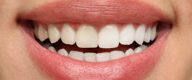 Sophie's teeth after her smile makeover